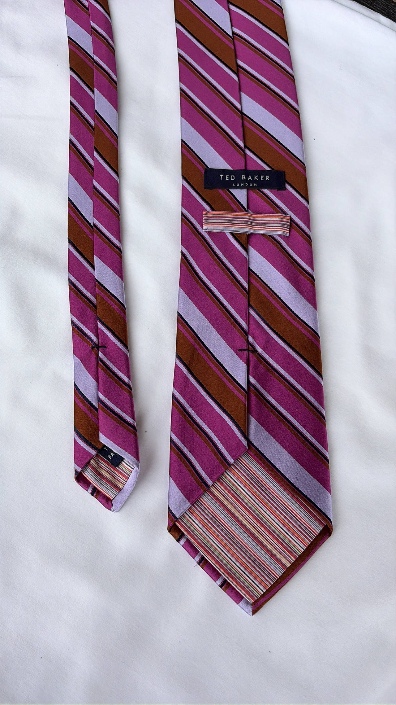 Ted Baker London Silk Striped Tie