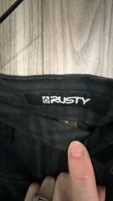 Rusty Men's Plaid Hybrid Shorts Size 34 - Image 2