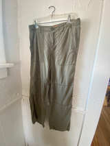 Joe Fresh Green Super Soft Wide-Leg Pants 10 - Image 1