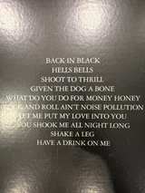 AC/DC Back in Black Vinyl LP (Black) - Image 3