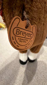 Breyer Aurora Appaloosa Plush Horse Brown/White - Image 3