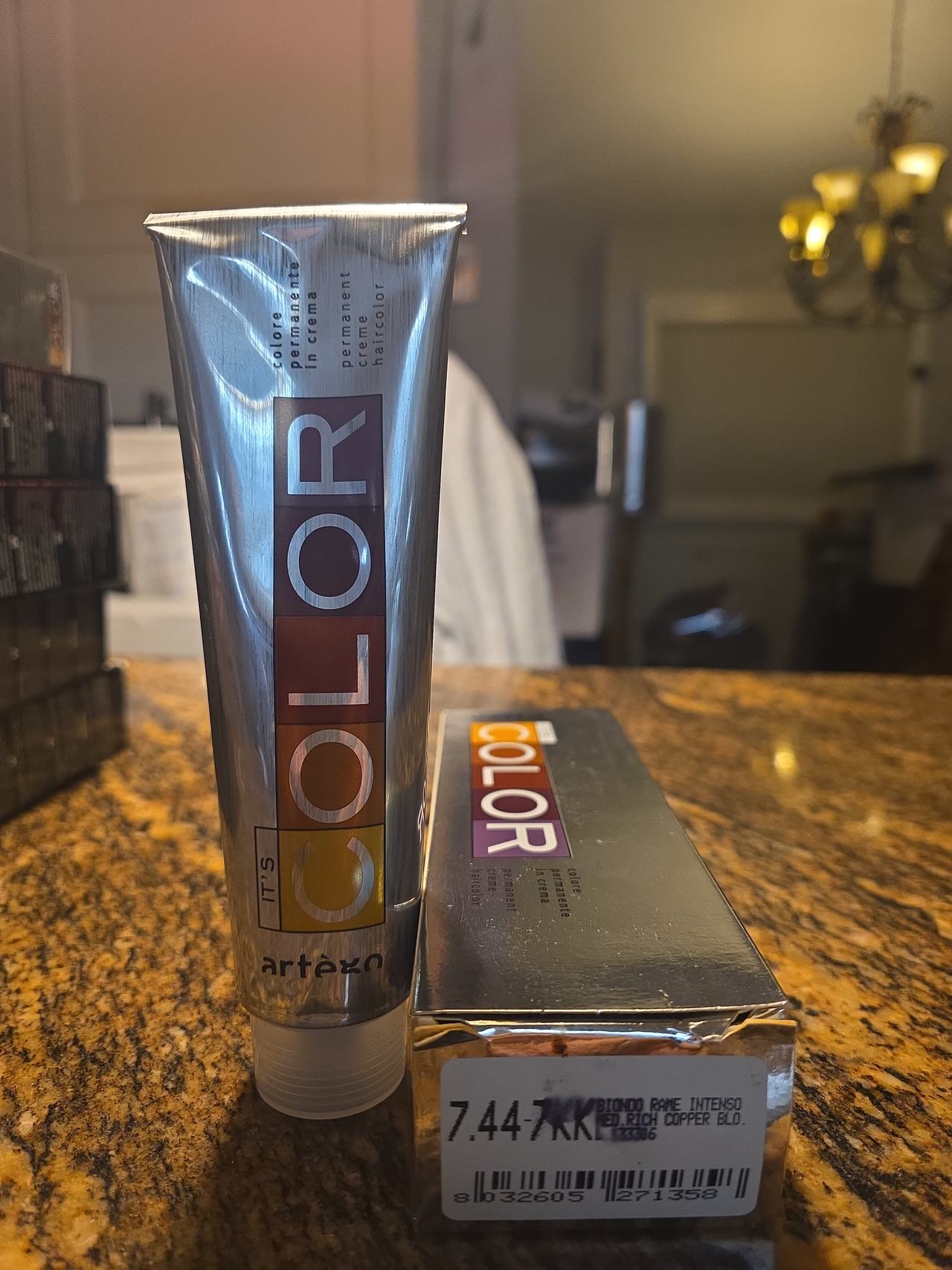 Artègo It's Color Permanent Hair Color 7.44 7KK Deep Copper Blonde