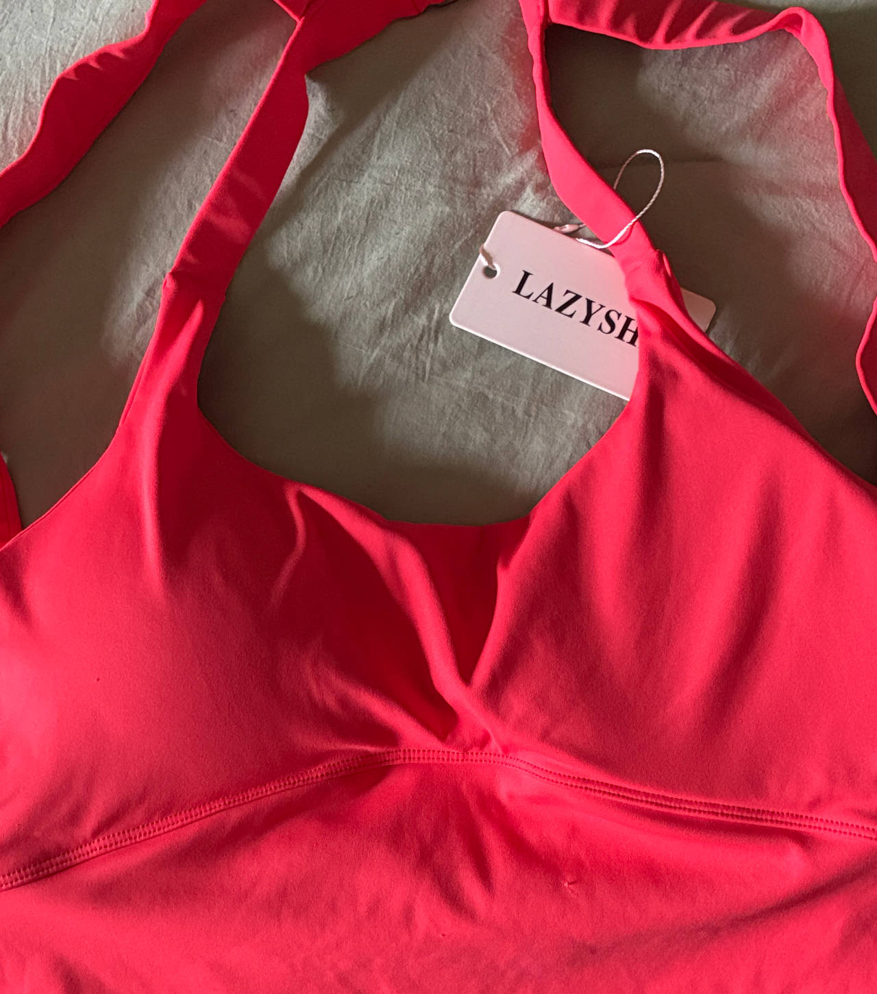 Lazyshape Halter Neck Sports Top