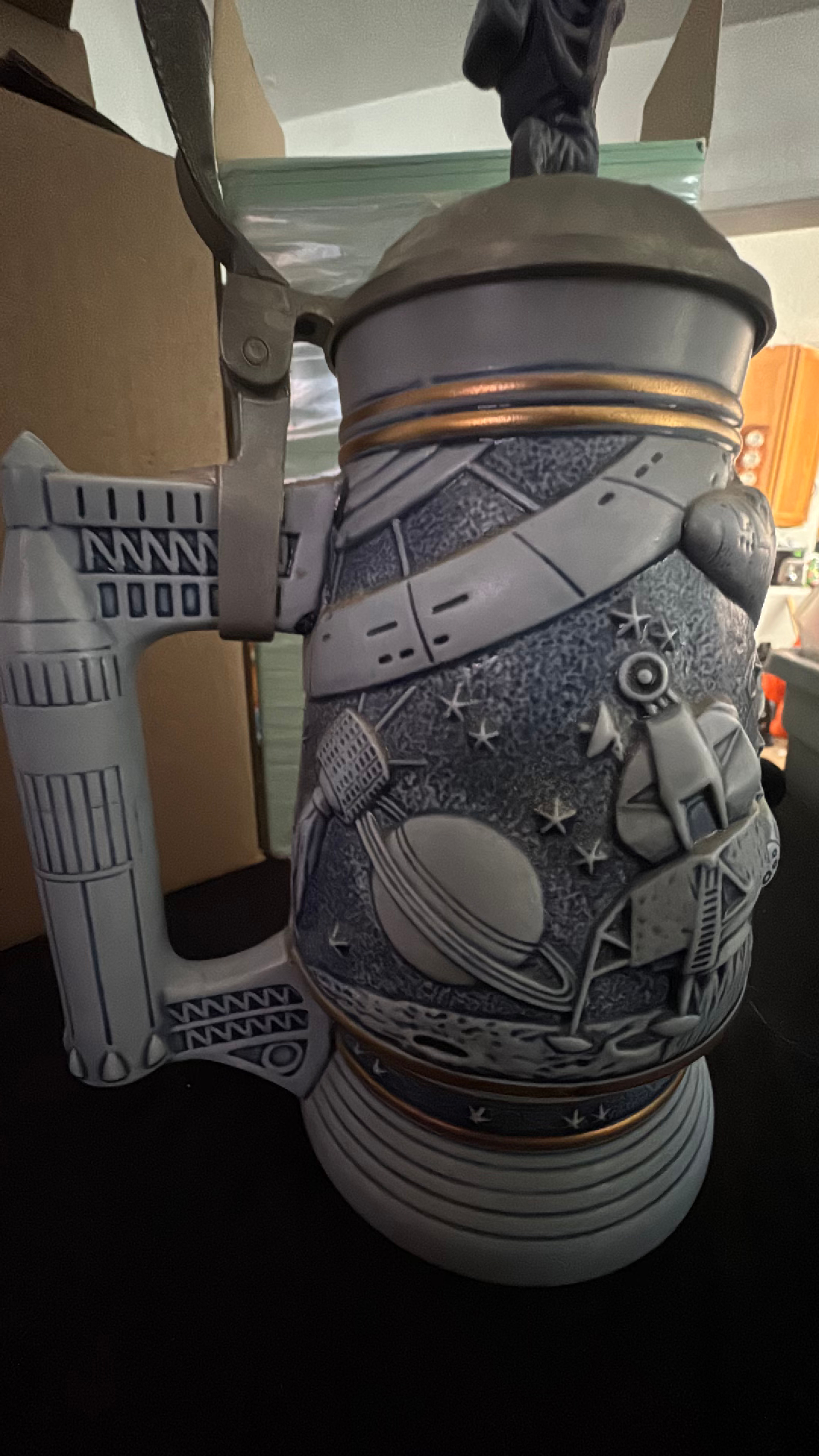 Avon Man on the Moon Beer Stein - Image 7