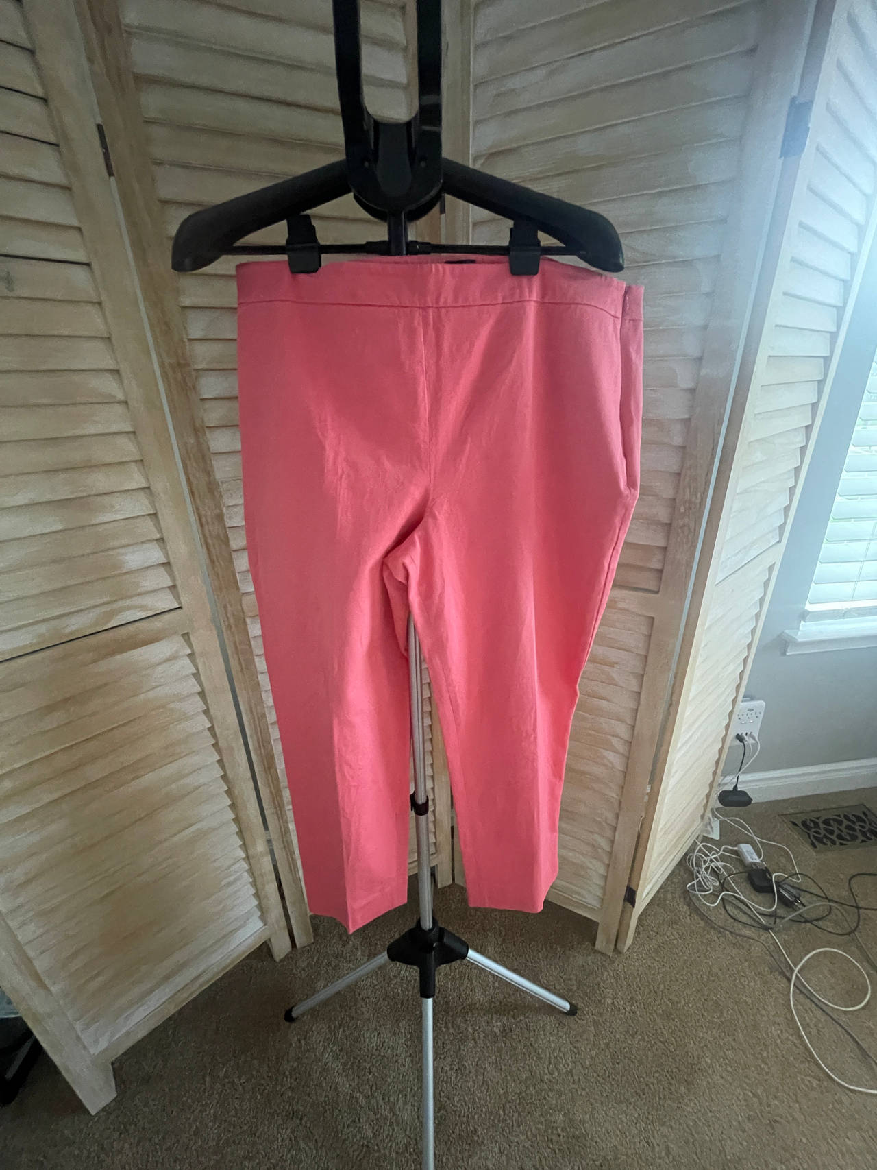 Pink Women's Ankle Pants