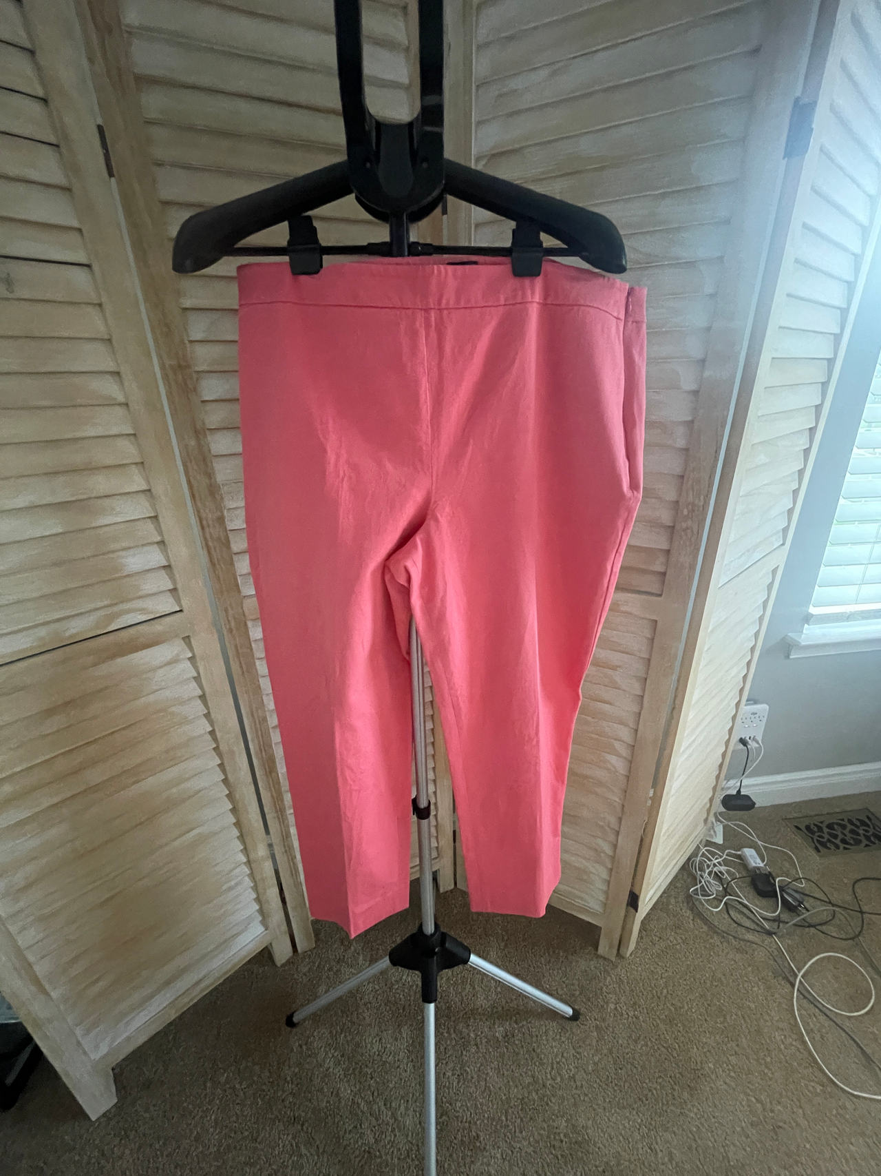 Pink Women's Ankle Pants