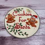 Lenox Cookies for Santa Porcelain Plate - Image 1