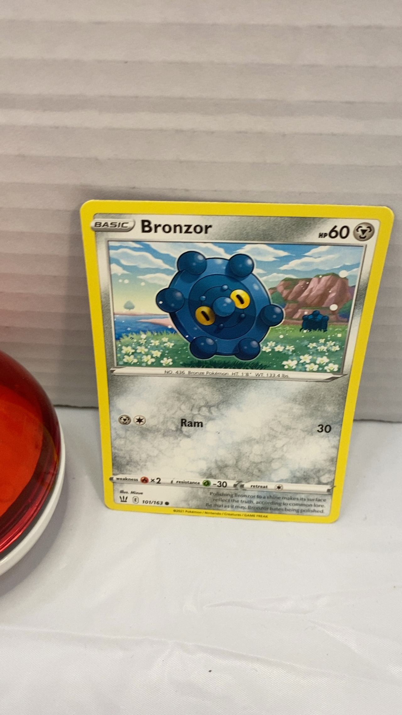 Pokemon Bronzor TCG Card Battle Styles 101/163