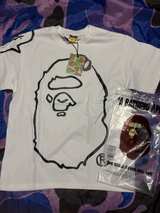 A Bathing Ape Big Ape Head Tee White - Image 2