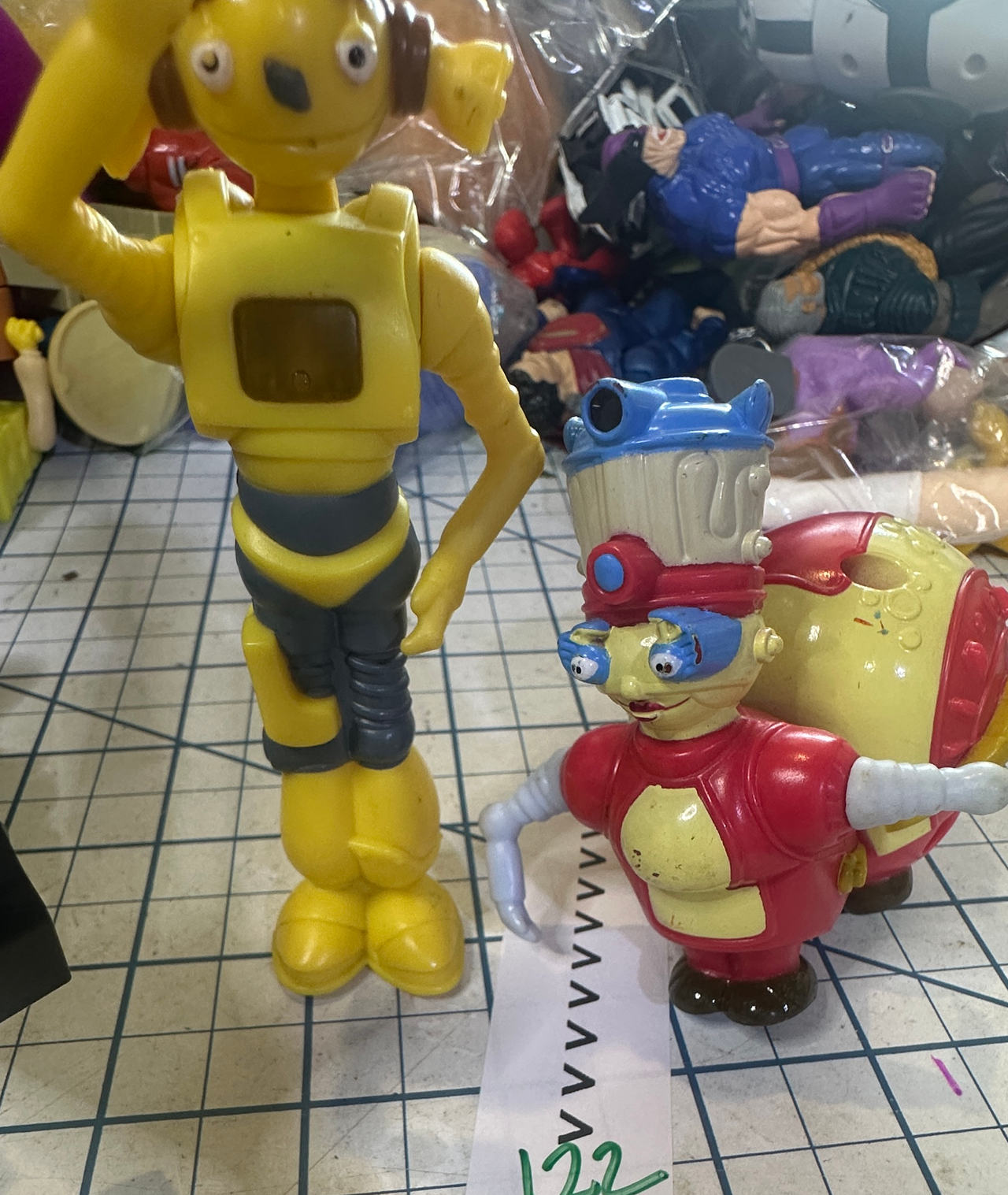 ROBOTS figure bundle vtg 1990s
