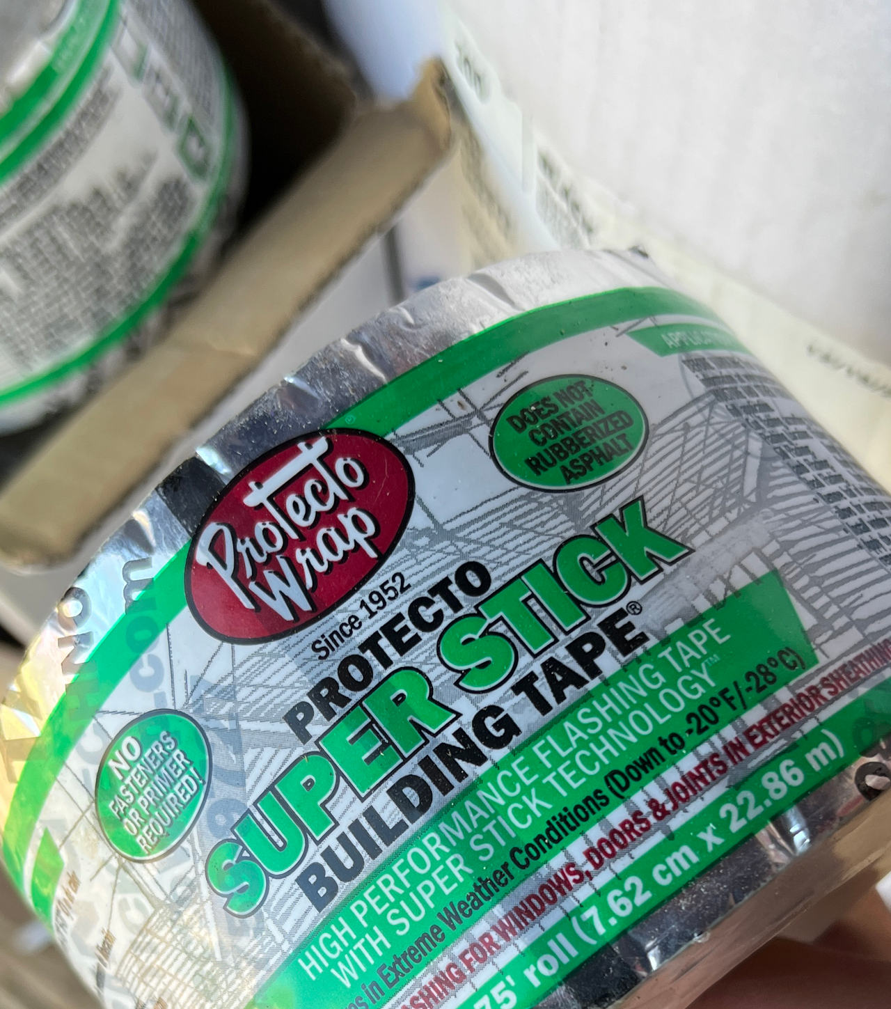 Protecto Wrap Protecto Super Stick Building Tape