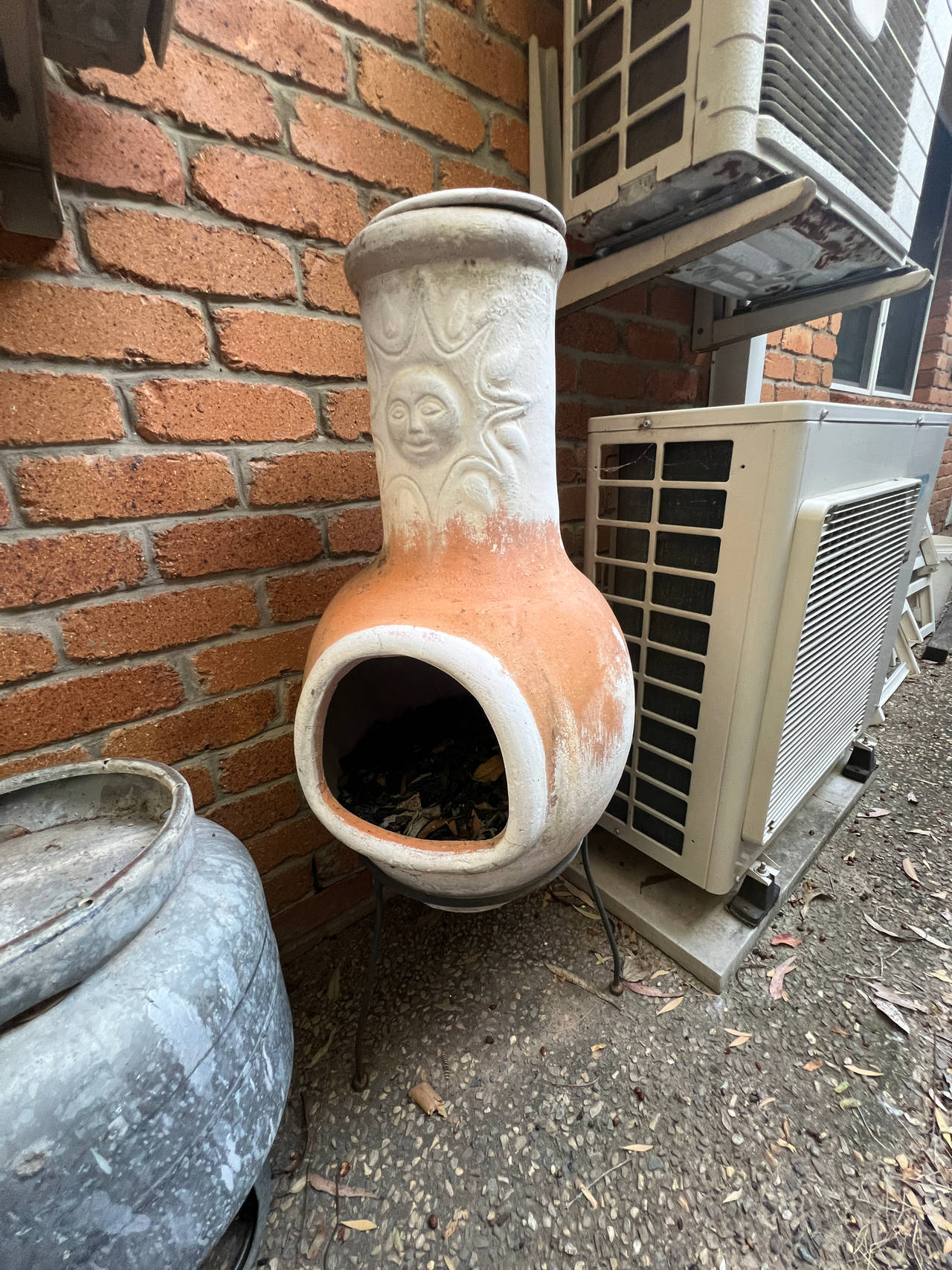 Clay Chiminea