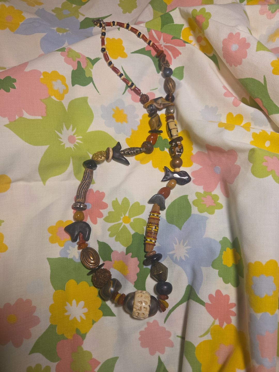 Handmade Beaded Animal Necklace