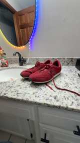 New Balance 410 Classic Burgundy Low-Top Sneaker - Image 1