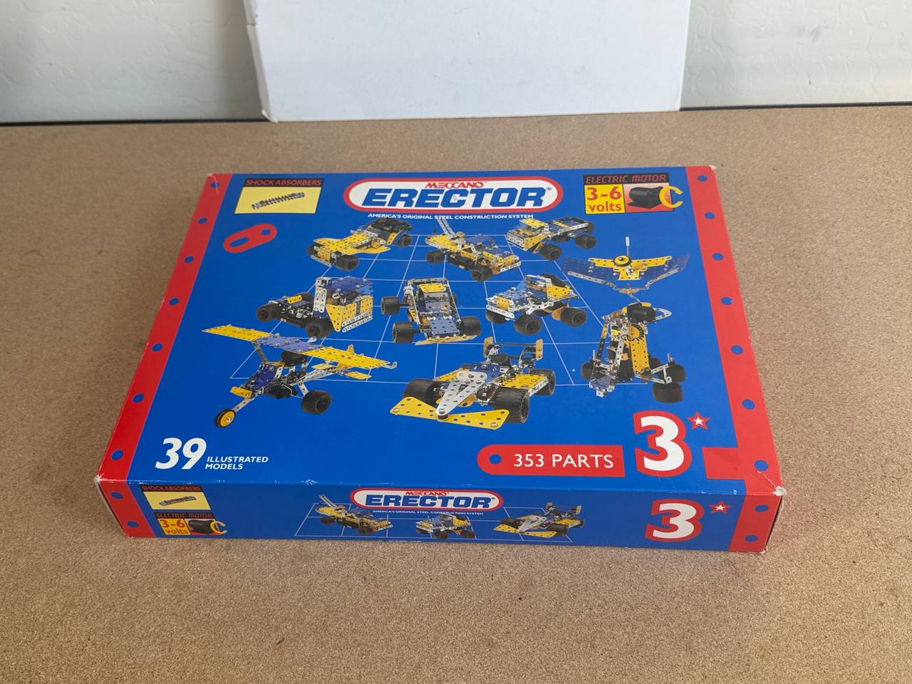 Meccano Erector Set 3 Construction System