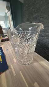 Vintage Pressed Glass Water Pitcher - Image 2