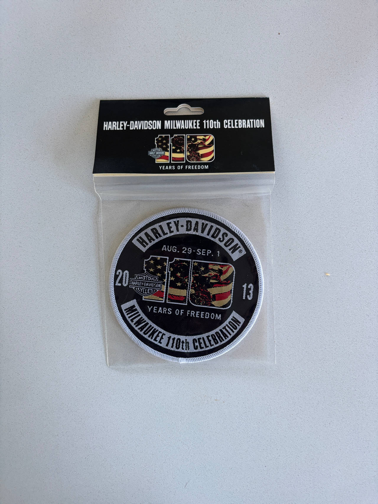 Harley-Davidson Milwaukee 110th Celebration Patch