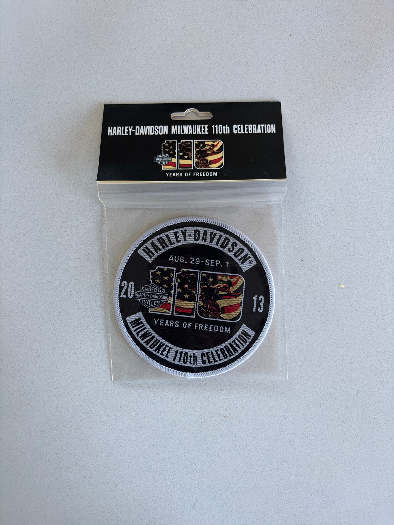 Harley-Davidson Milwaukee 110th Celebration Patch