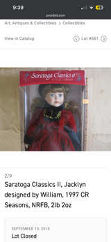 Saratoga Classics II Jacklyn Doll - Image 1