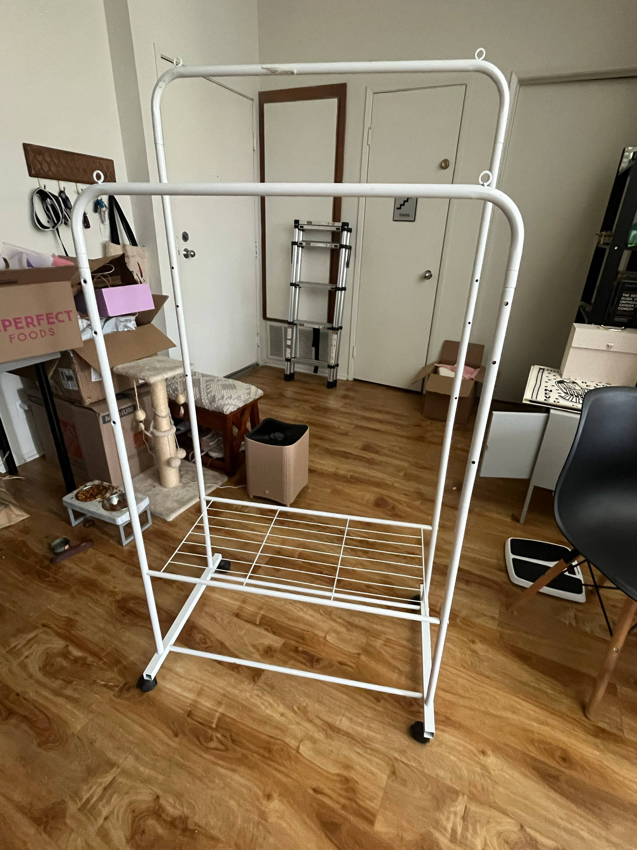 clothing garment rack