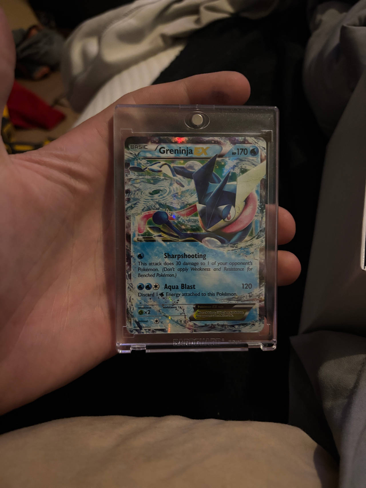 Greninja EX Pokémon Card