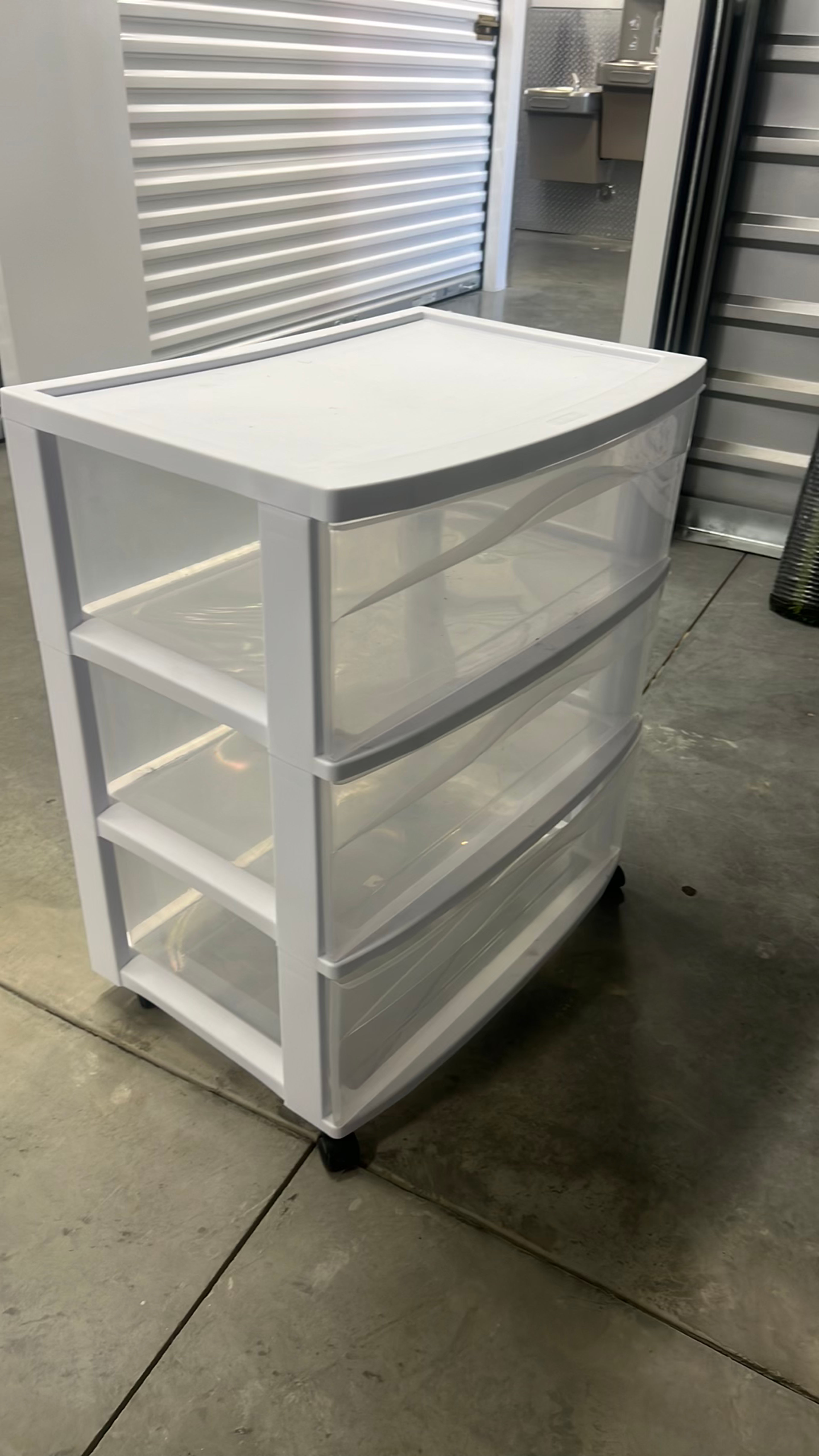 Sterilite 3 Drawer Cart - Image 2