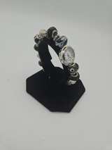 Vintage Style Beaded Bracelet Quartz Watch - Image 4