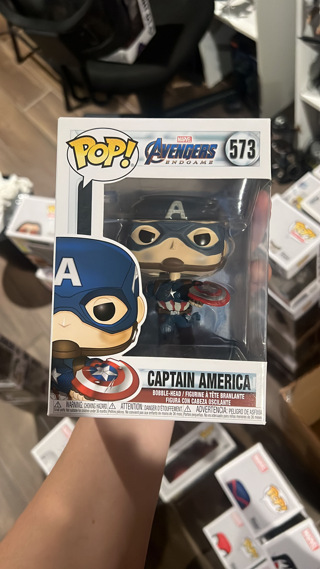 Funko Pop! Marvel: Avengers Endgame - Captain America #573