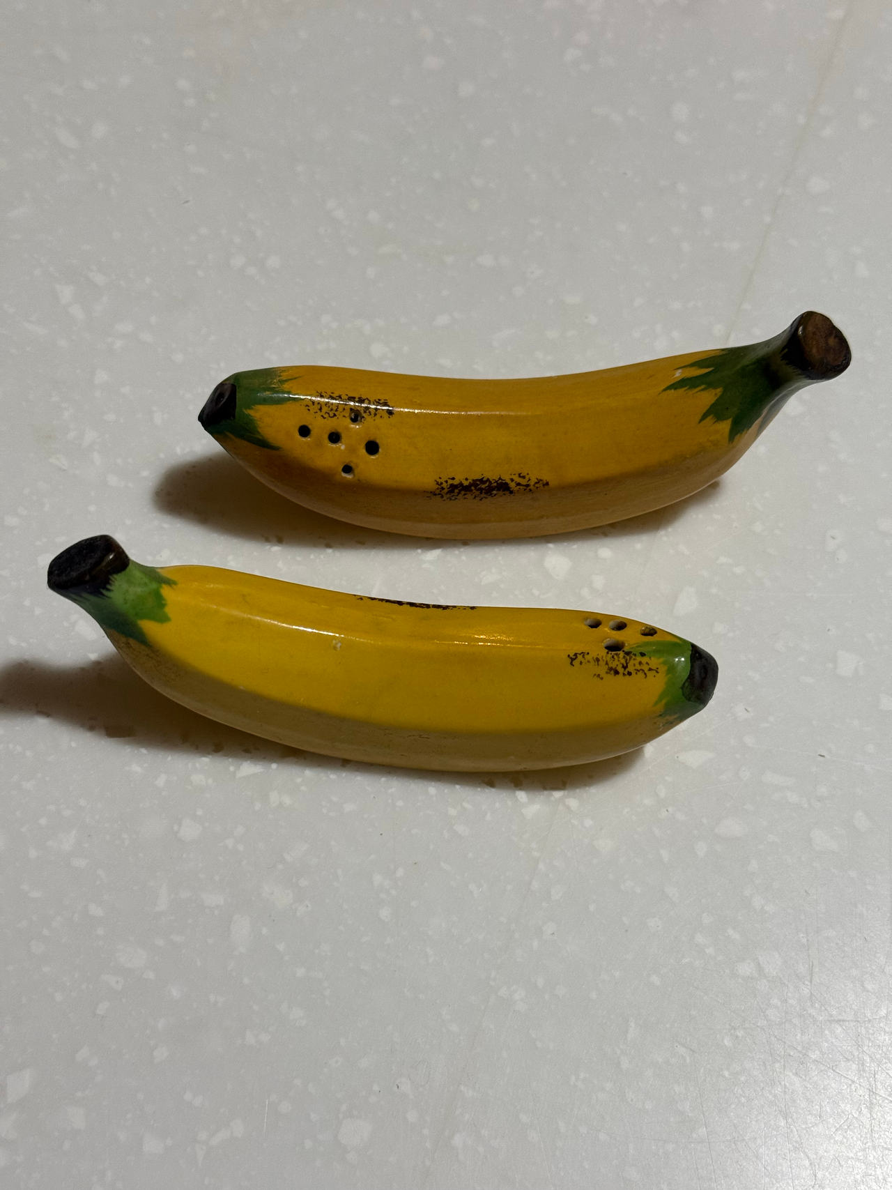 Vintage Banana Salt and Pepper Shakers