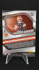 2025 Prizm Shedeur Sanders #405 Silver Variation True Rookie - Image 3
