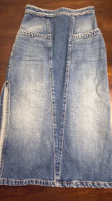 IRO Paris Vintage Style Denim Maxi Skirt size Eur 34 23W - Image 1