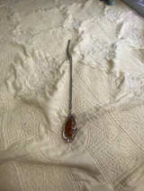 Wire Wrapped Stone Pendant Necklace - Image 1