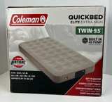 Coleman Twin 9.5” QuickBed Elite Air Mattress Extra-High Built-In Pump - Image 1