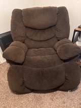 Johnson Reclining Swivel Glider Chaise - Gray Polyester - Image 1