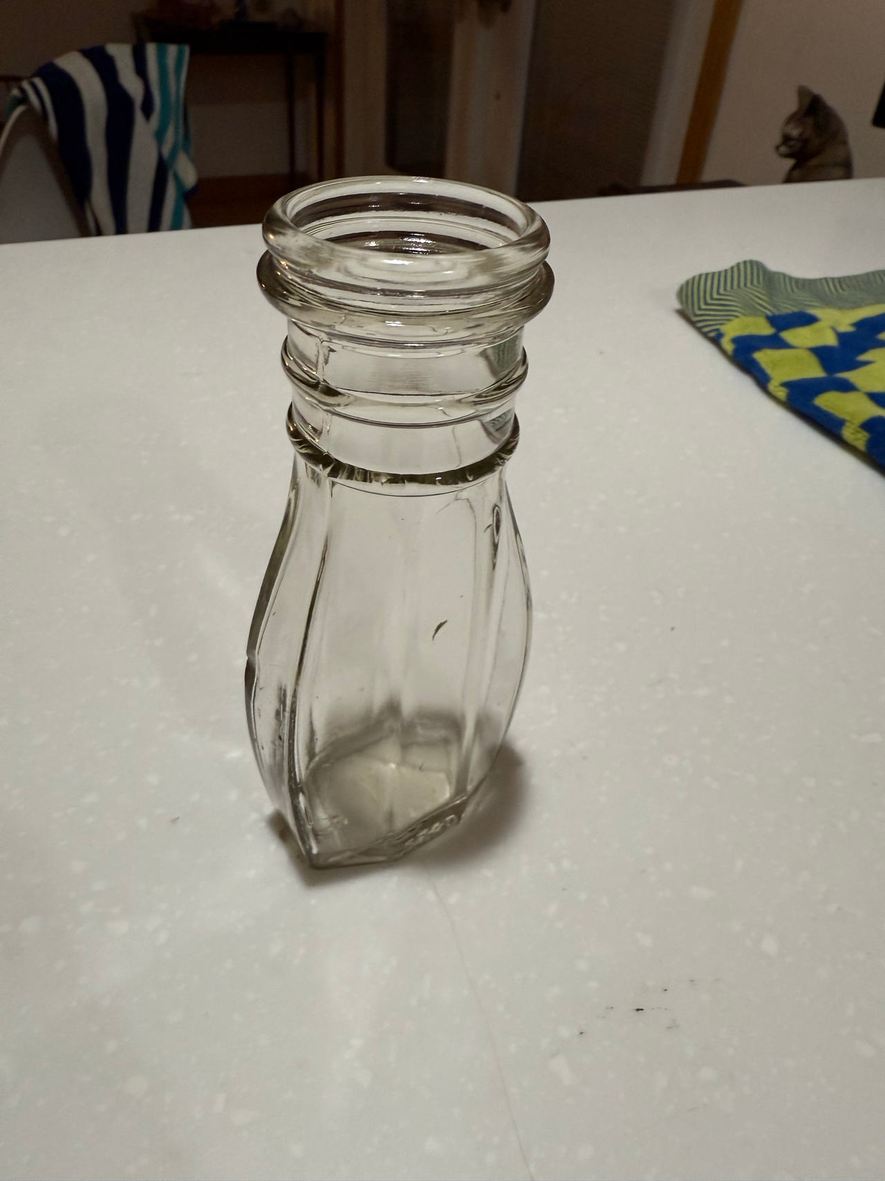 Vintage Kraft Miracle Whip Glass Jar