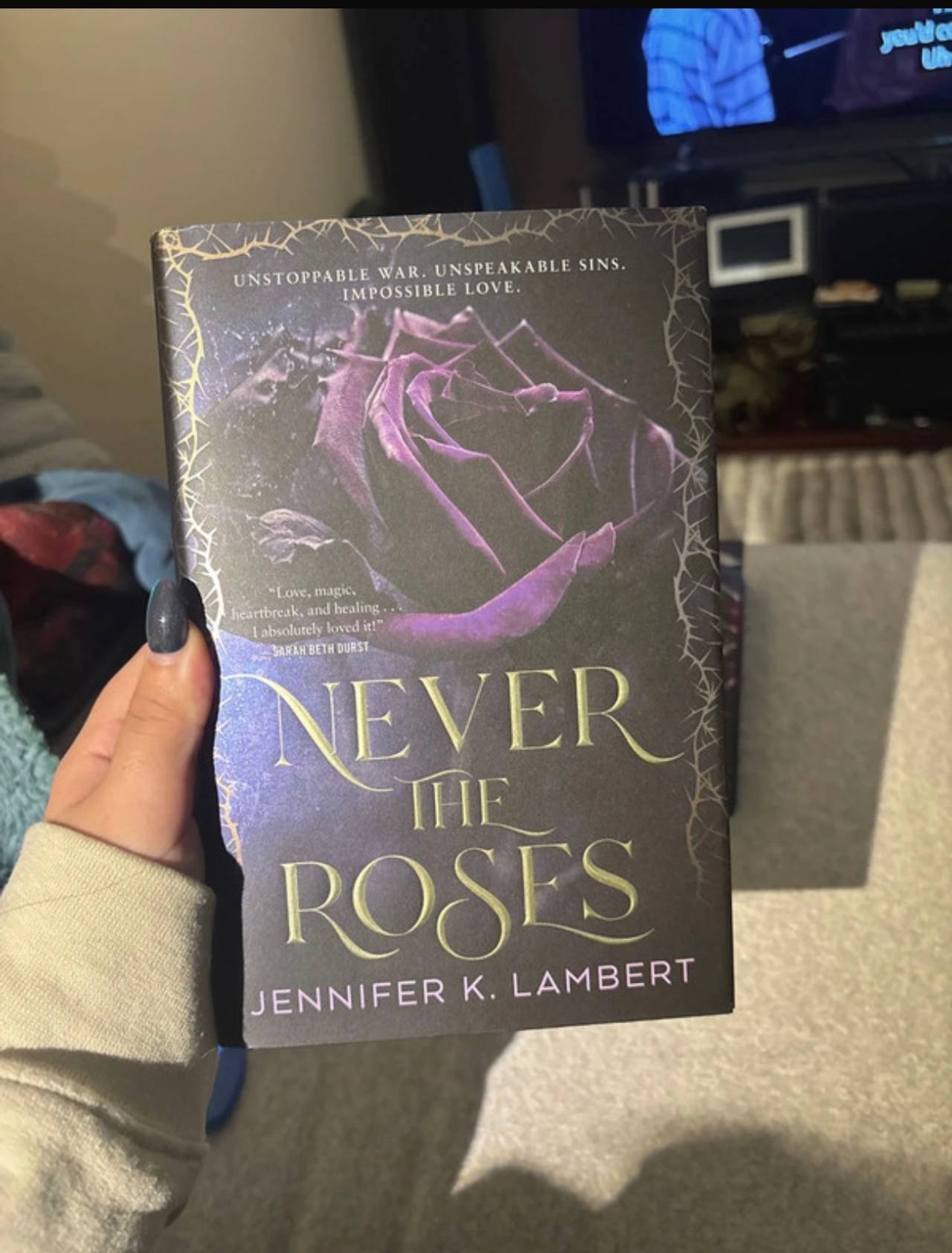 Never the Roses by Jennifer K. Lambert