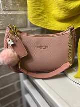 Marley & Bag Pink Textured Shoulder Bag - Image 2