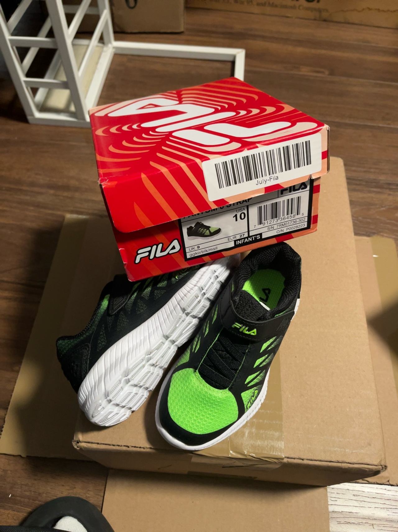 Fila Fantom 6 Strap Boys Shoes
