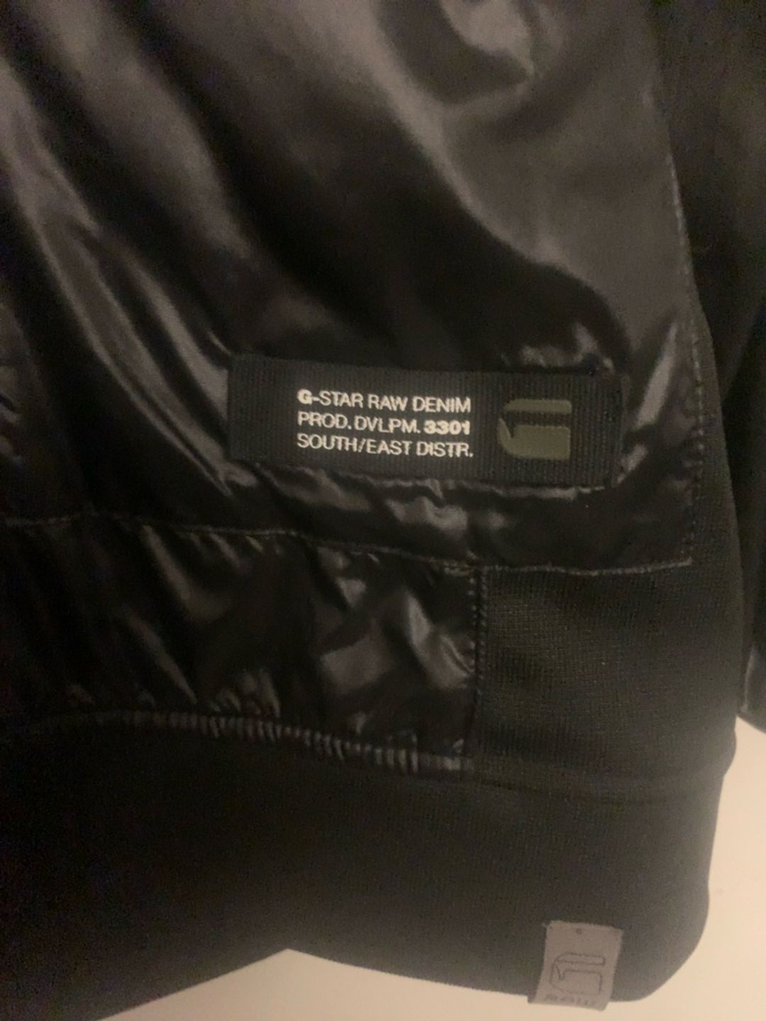 G-Star Raw Men's Black Bomber Jacket