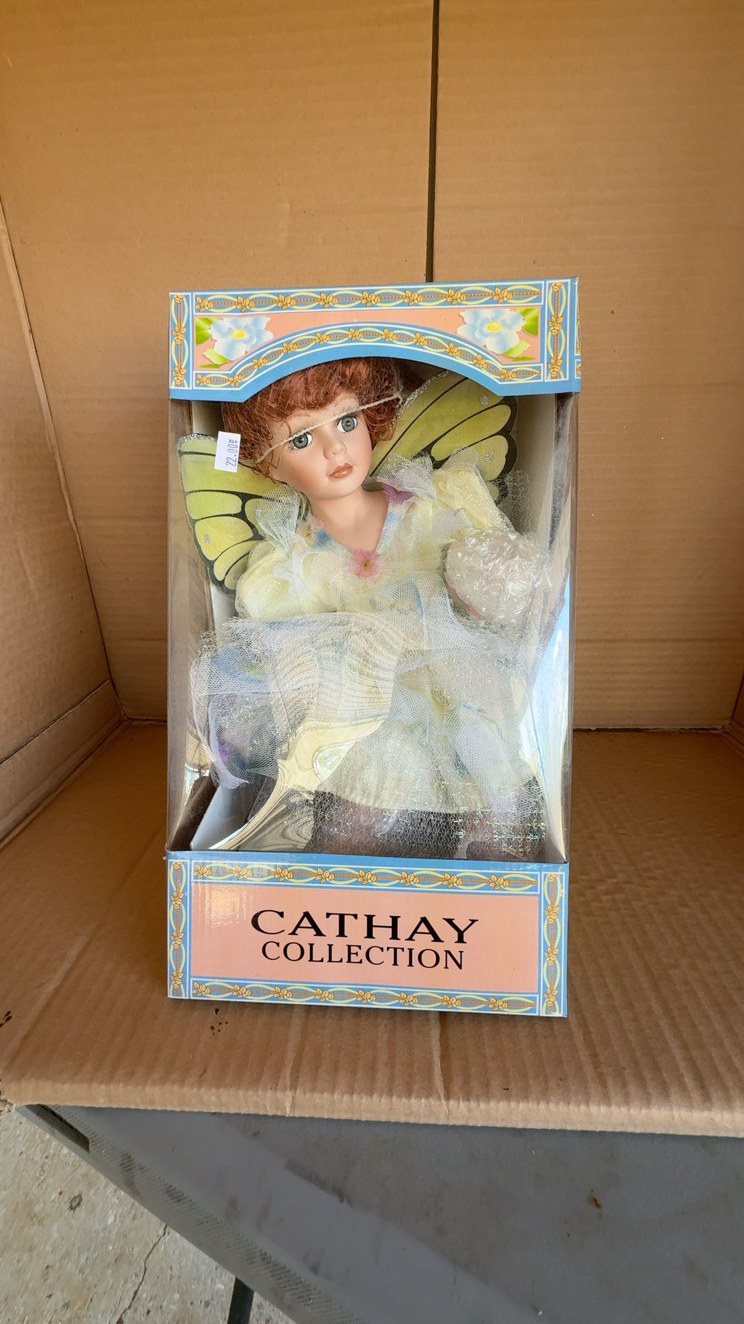 Cathay Angel Porcelain Doll