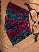 Sunstreak Vintage Neon Tropical 3-Piece Bikini Set - Image 3