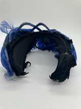 Blue Feather Fascinator - Image 2