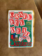 Grateful Dead Santana Las Vegas 1991 Concert Poster - Image 1
