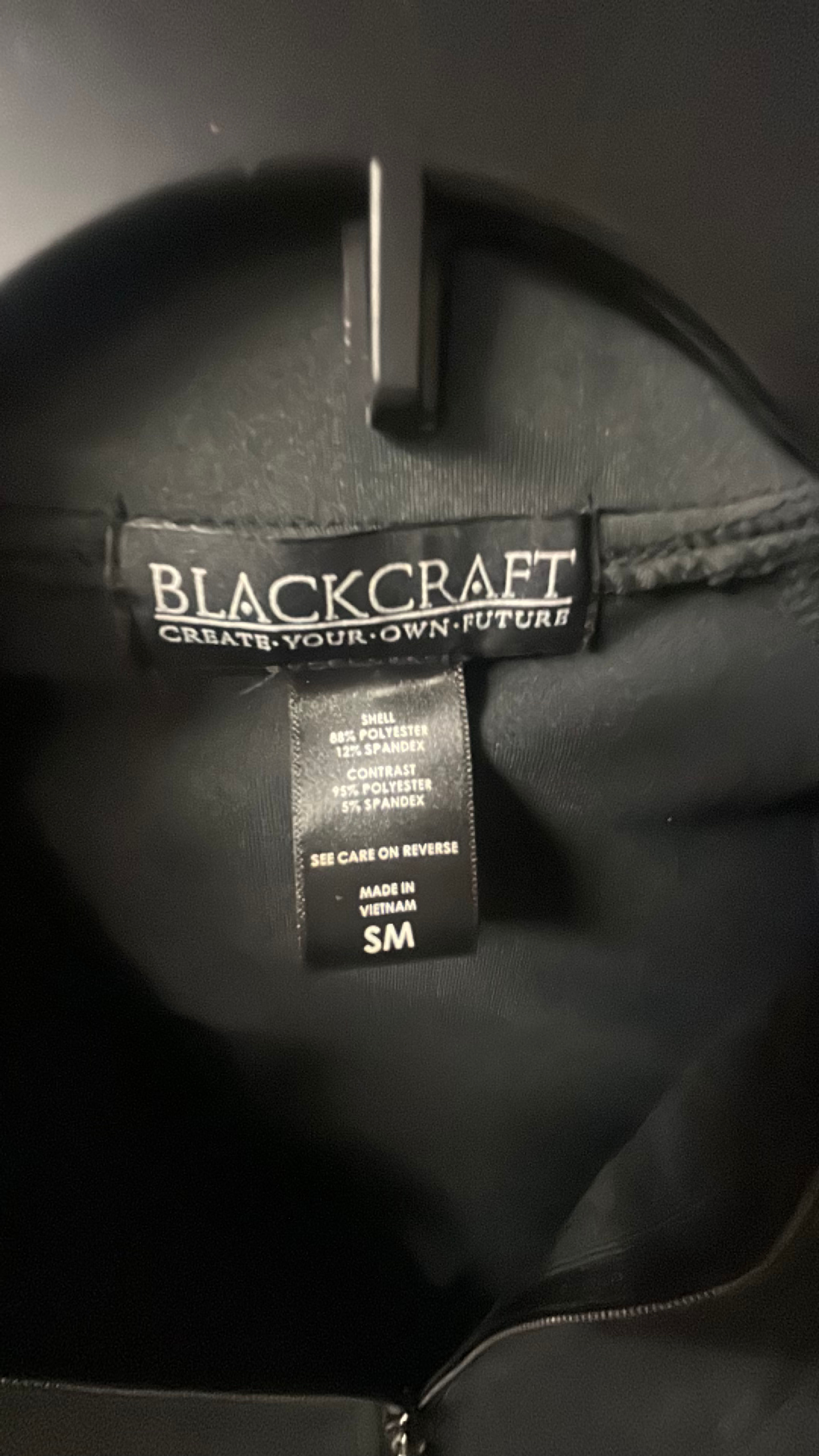 Blackcraft Cult Women's Active Zip-Up Jacket Black size S/M - Image 2