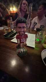 Jimmy Garoppolo Bobblehead Figurine - Image 2