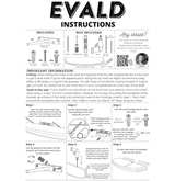 EVALD Heavy Duty Floating Shelf Bracket | 6-Inch Floating Mantel Mount Black - Image 8