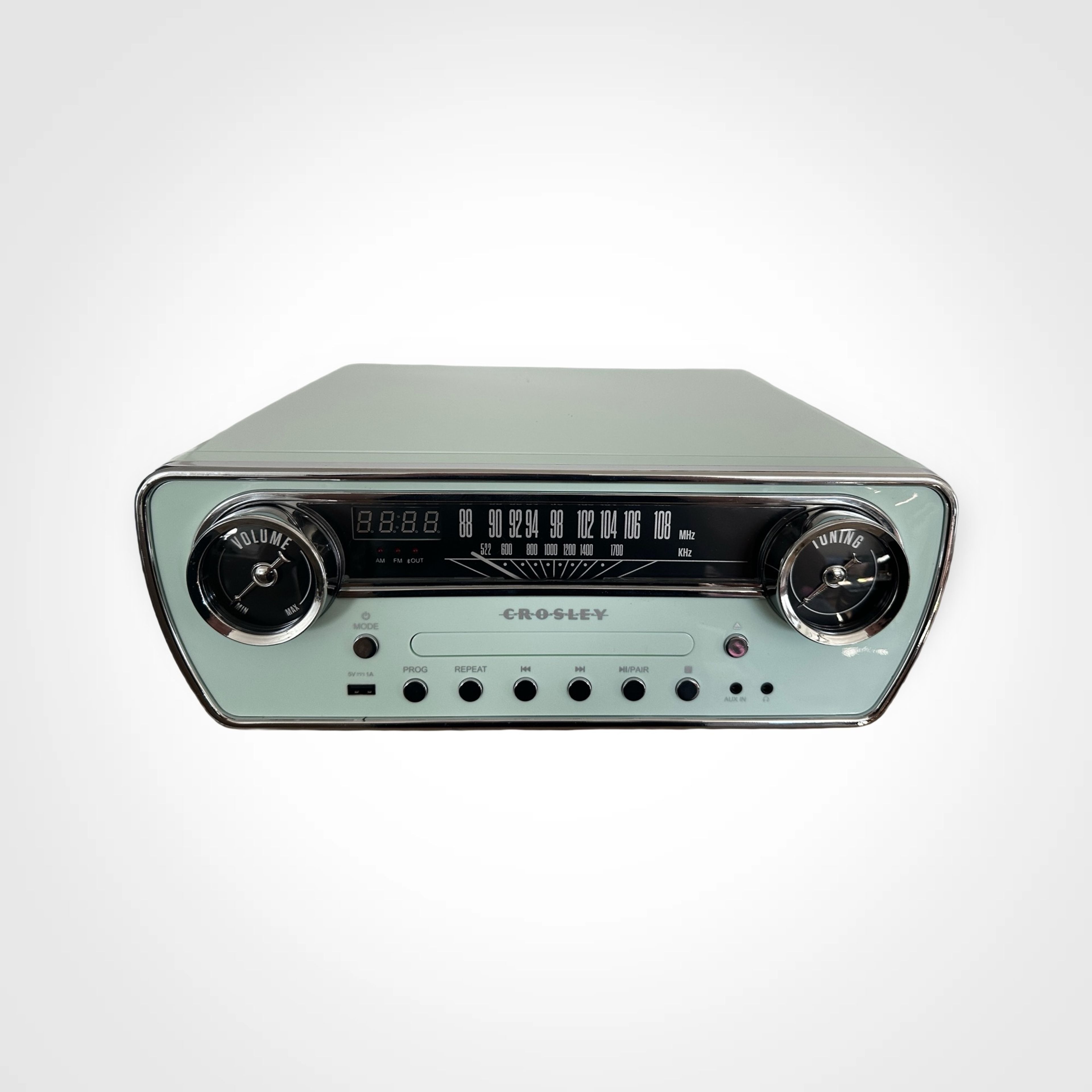 Crosley Corsair CR612 Retro AM/FM Radio and CD Player - Image 2