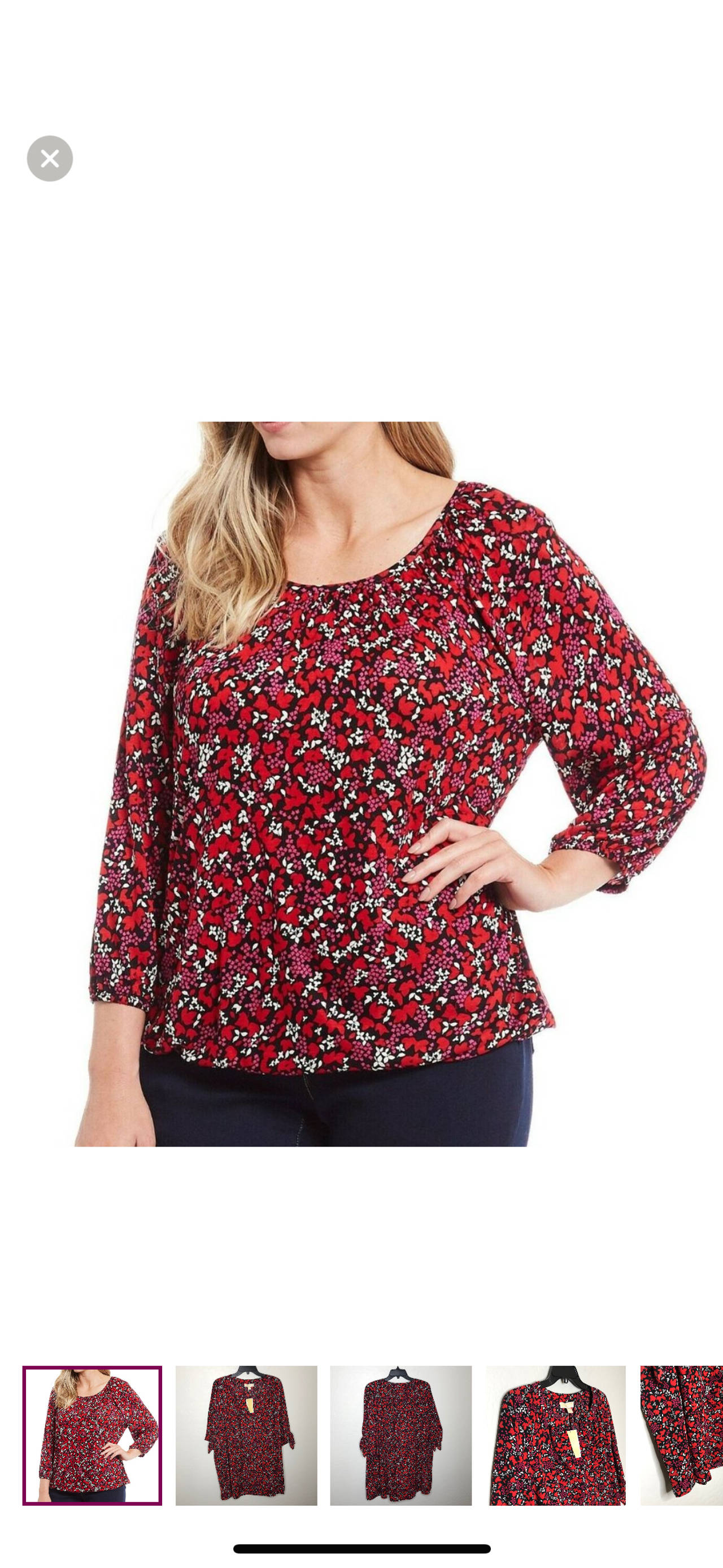 Women's Floral Print Blouse