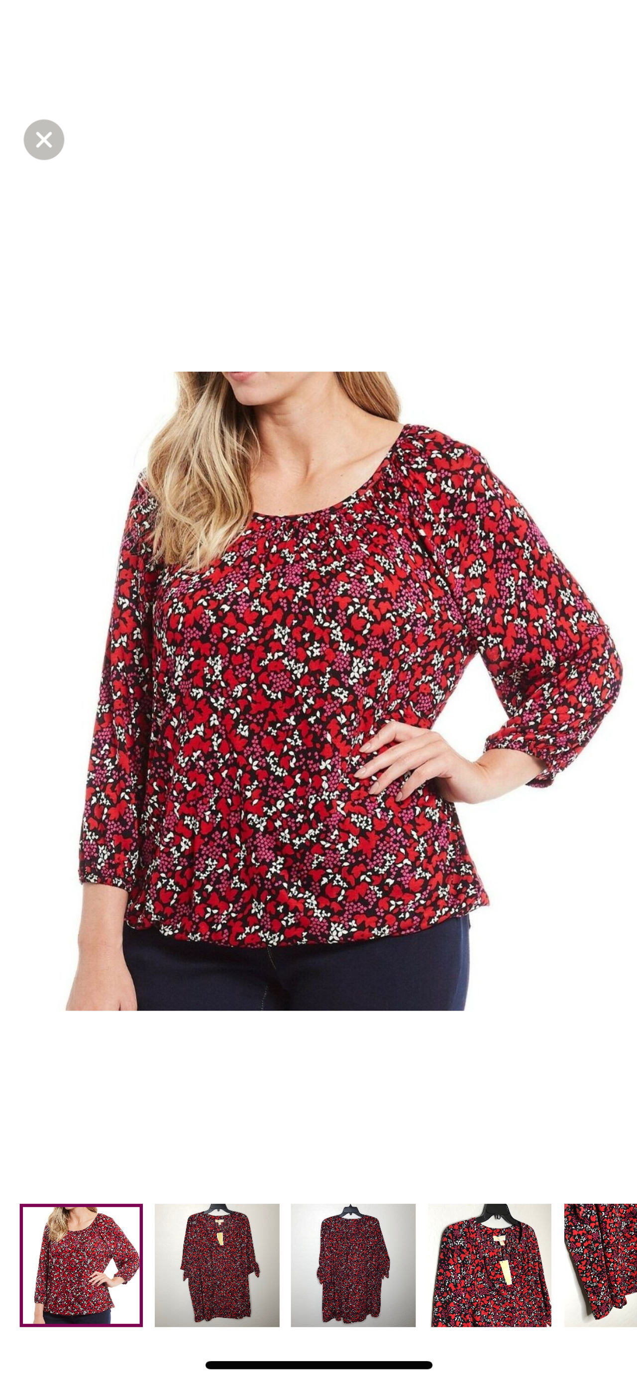 Women's Floral Print Blouse