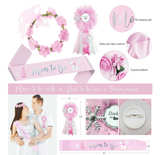 Little Snowflake Baby Shower Decorations Party Supplies, Pink Baby Shower Decor - Image 2